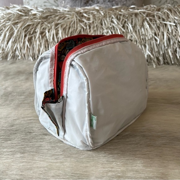 VERA BRADLEY Frills HAPPY SNAILS 2011 Insulated Lunch Bag Box 2 Handles Y2K 70’s - Picture 12 of 15